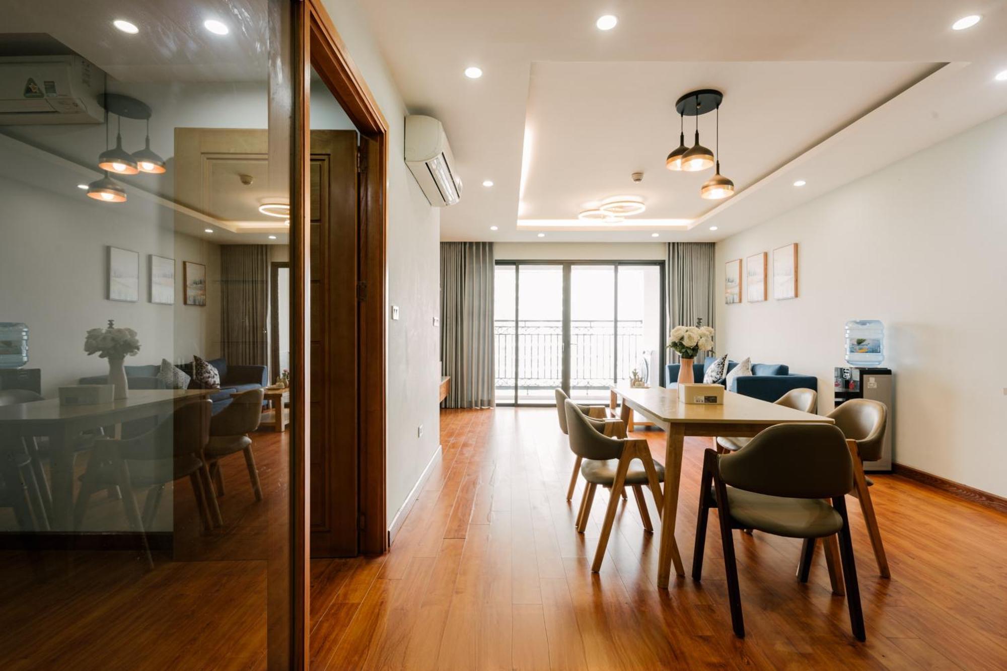 Hi-Home Suites - The West Lake Xuan Dieu Hanói Exterior foto