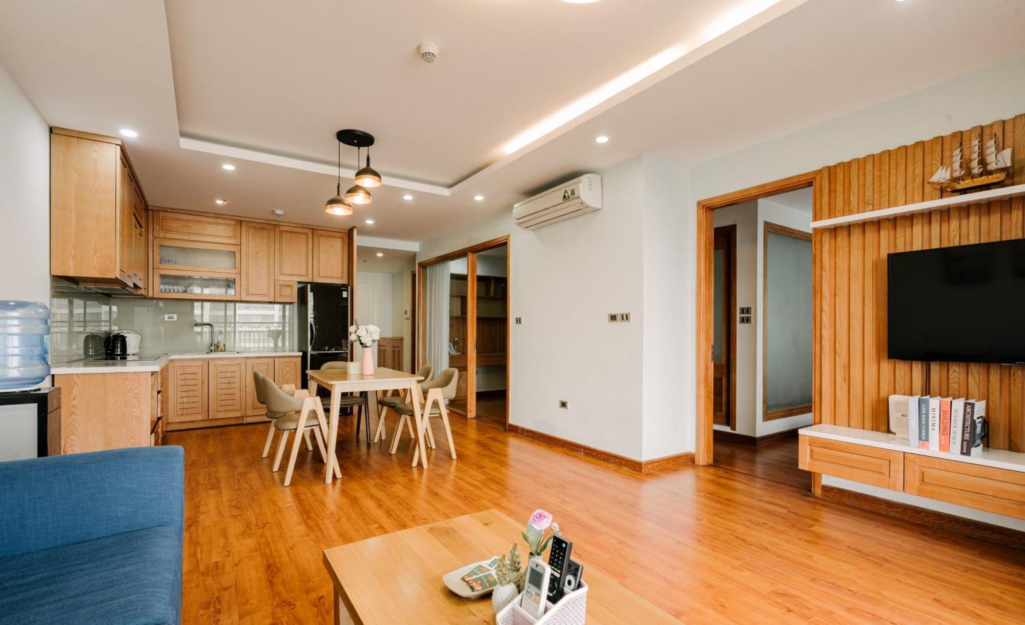 Hi-Home Suites - The West Lake Xuan Dieu Hanói Exterior foto
